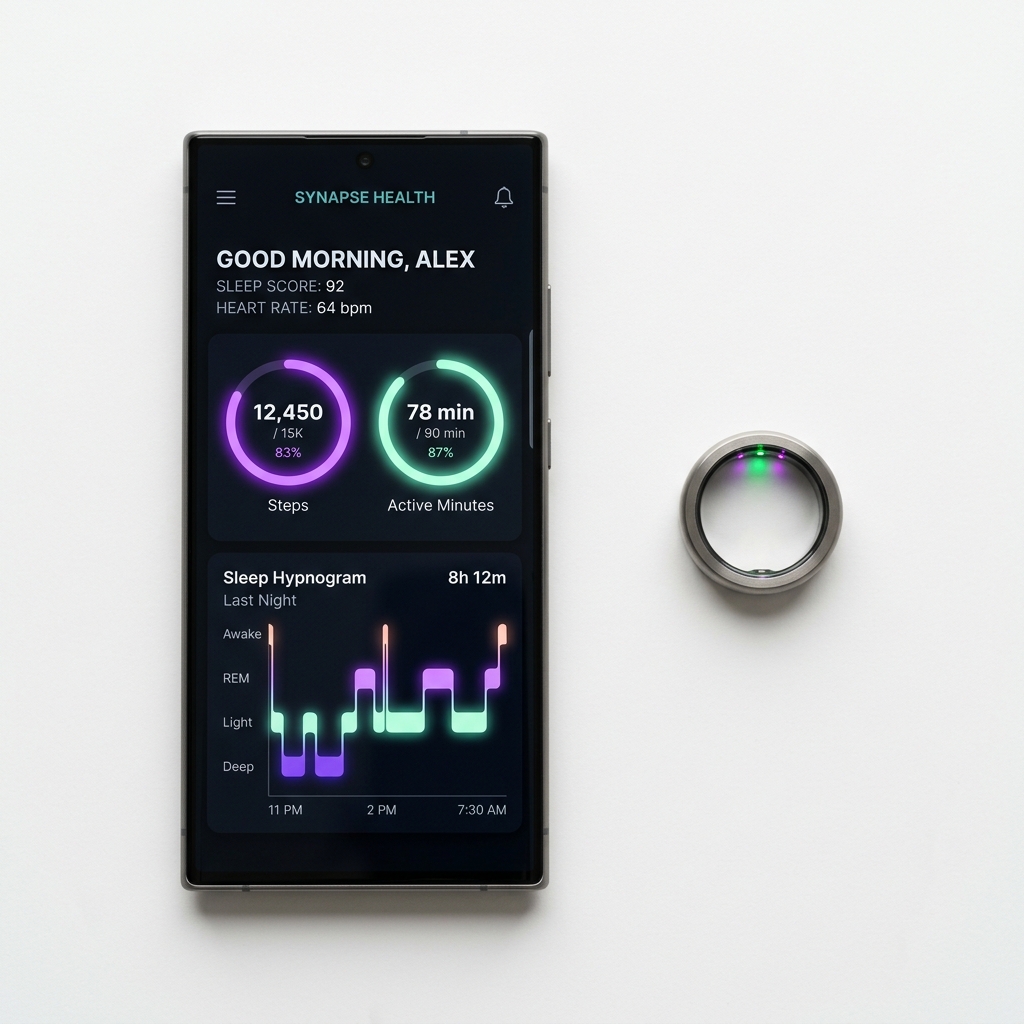 OdinEye Titanium Android App & Smart Ring AIR